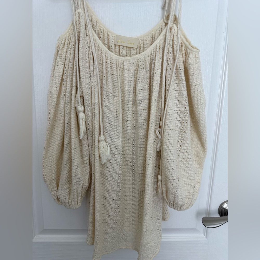 Boho off the shoulder top size M